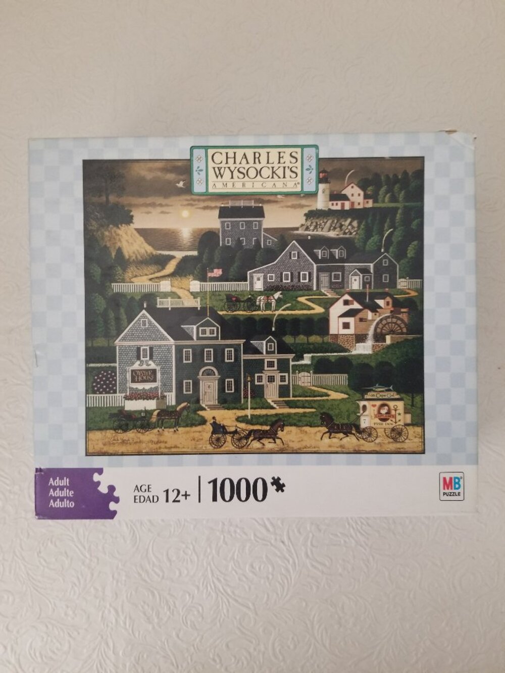 Charles Wysocki SUNSET BAY 1000 Piece Puzzle NEW Sealed Americana 2008